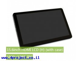 תמונה של מוצר מסך קיבולי LCD 15.6" IPS 1920x1080, מסגרת, זכוכית מגן, רמקול, ממשק HDMI, מגע USB