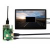 מסך קיבולי LCD 11.6" IPS 1920x1080, מסגרת, זכוכית מגן, רמקול, ממשק HDMI, מגע USB