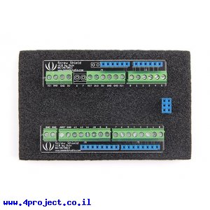 מגן Arduino - מחברי טרמינל הברגה לתצורת UNO