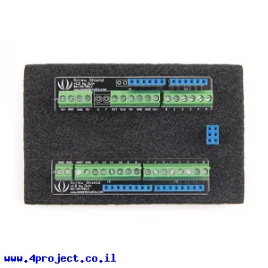 מגן Arduino - מחברי טרמינל הברגה לתצורת UNO