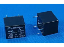 תמונה של מוצר ממסר SPDT אטום, 7A@250VAC - סליל 5V