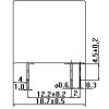 ממסר SPDT אטום, 7A@250VAC - סליל 5V