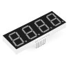 7Segment לבן, 4 ספרות, 20 מ"מ
