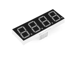 תמונה של מוצר 7Segment צהוב, 4 ספרות, 20 מ"מ