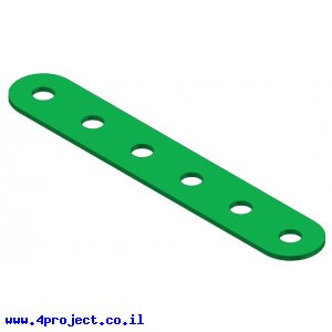 פס מחורר - 6 חורים