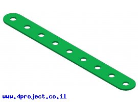 תמונה של מוצר פס מחורר - 9 חורים