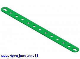 תמונה של מוצר פס מחורר עם חורים ארוכים בקצוות - 13 חורים