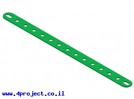 תמונה של מוצר פס מחורר עם חורים ארוכים בקצוות - 15 חורים