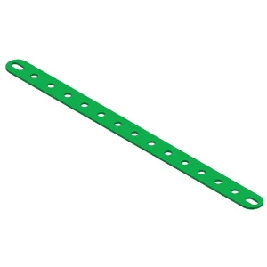 פס מחורר עם חורים ארוכים בקצוות - 15 חורים