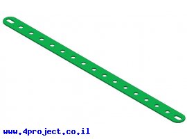 תמונה של מוצר פס מחורר עם חורים ארוכים בקצוות - 17 חורים