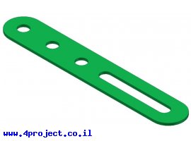 תמונה של מוצר פס מחורר - 3 חורים + חור של 20.9 מ"מ