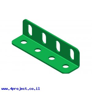 קורת זווית "ר" באורך 4 חורים
