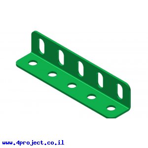 קורת זווית "ר" באורך 5 חורים