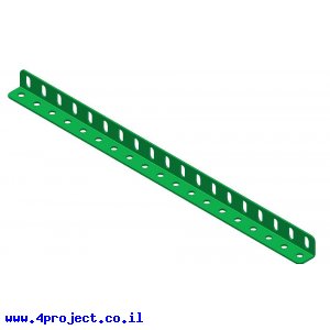 קורת זווית "ר" באורך 19 חורים