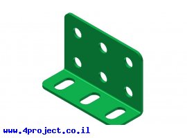תמונה של מוצר קורת זווית "L" באורך 3 חורים