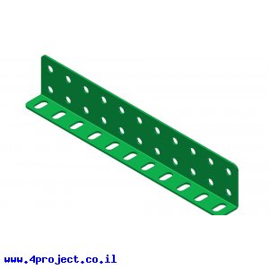 קורת זווית "L" באורך 11 חורים