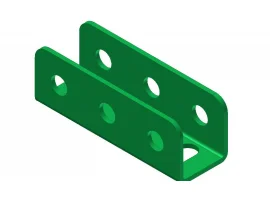 תמונה של מוצר קורת זווית "U" באורך 3 חורים