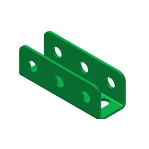 קורת זווית "U" באורך 3 חורים