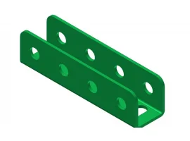 תמונה של מוצר קורת זווית "U" באורך 4 חורים