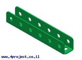 תמונה של מוצר קורת זווית "U" באורך 6 חורים