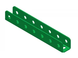 תמונה של מוצר קורת זווית "U" באורך 7 חורים