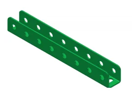 תמונה של מוצר קורת זווית "U" באורך 8 חורים