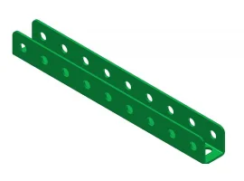 תמונה של מוצר קורת זווית "U" באורך 9 חורים