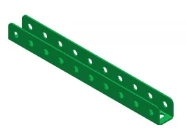 תמונה של מוצר קורת זווית "U" באורך 10 חורים