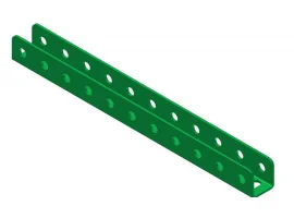תמונה של מוצר קורת זווית "U" באורך 11 חורים