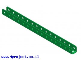תמונה של מוצר קורת זווית "U" באורך 15 חורים