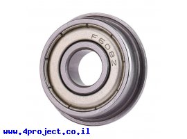 תמונה של מוצר מיסב בעל שפה 8x22x7 מ"מ - F608ZZ