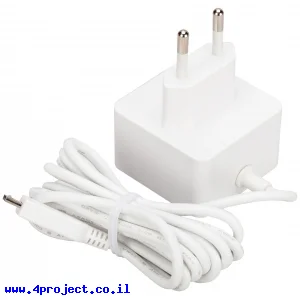 ספק כח ל-RPI3 מקורי - 5.1V/2.5A - חיבור USB-microB