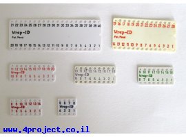 תמונה של מוצר תווית סימון לסוקט WireWrap 20P