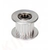גלגלת רצועת תזמון GT2 6mm עם מיסבים לציר 4 מ"מ - 20 שיניים