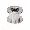 גלגלת רצועת תזמון GT2 6mm עם מיסבים לציר 4 מ"מ - 20 שיניים