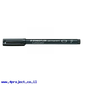 טוש לא מחיק STAEDTLER Lumocolor (F) 318-9 - שחור