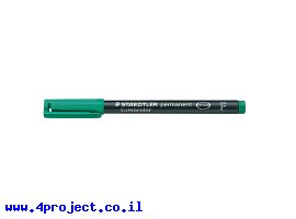 תמונה של מוצר טוש לא מחיק STAEDTLER Lumocolor (F) 318-5 - ירוק