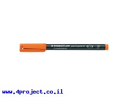 תמונה של מוצר טוש לא מחיק STAEDTLER Lumocolor (F) 318-4 - כתום