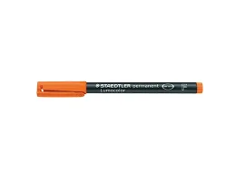 תמונה של מוצר טוש לא מחיק STAEDTLER Lumocolor (F) 318-4 - כתום
