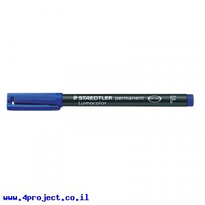 טוש לא מחיק STAEDTLER Lumocolor (F) 318-3 - כחול