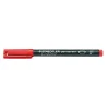 טוש לא מחיק STAEDTLER Lumocolor (F) 318-2 - אדום