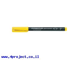 תמונה של מוצר טוש לא מחיק STAEDTLER Lumocolor (F) 318-1 - צהוב