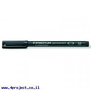 טוש לא מחיק STAEDTLER Lumocolor (M) 317-9 - שחור