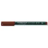 טוש לא מחיק STAEDTLER Lumocolor (M) 317-7 - חום