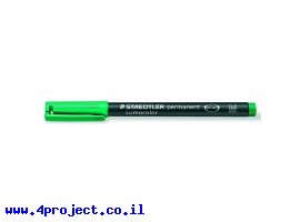 תמונה של מוצר טוש לא מחיק STAEDTLER Lumocolor (M) 317-5 - ירוק