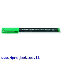טוש לא מחיק STAEDTLER Lumocolor (M) 317-5 - ירוק
