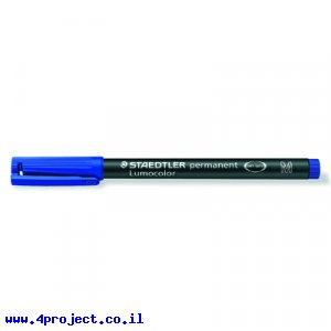טוש לא מחיק STAEDTLER Lumocolor (M) 317-3 - כחול