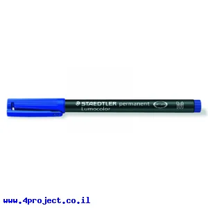 טוש לא מחיק STAEDTLER Lumocolor (M) 317-3 - כחול