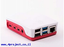 תמונה של מוצר מארז הרשמי לכרטיסי Raspberry PI 4