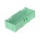 קופסה מודולרית לאחסון רכיבים - 75x31.5x21.5 מ"מ - ירוק